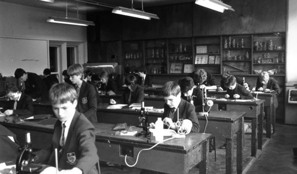 The Biology Lab Circa 1970