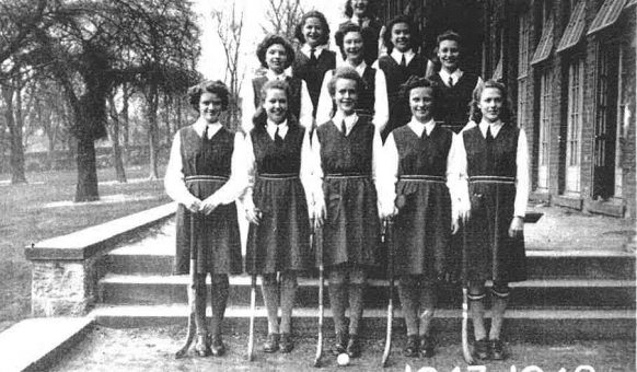 hockey girls 1948